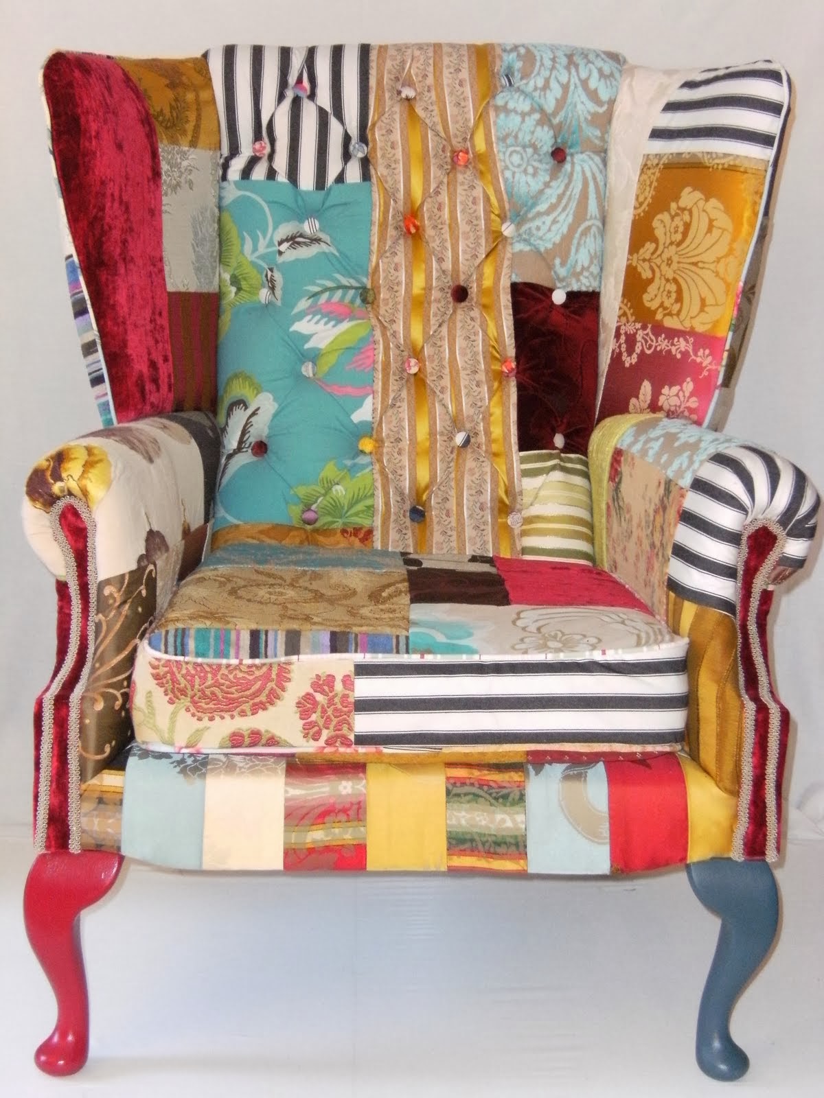 Kelly Swallow Patchwork Chairs: Photos of my Chairs