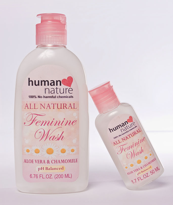All Natural Health Products Human Nature Feminine Wash