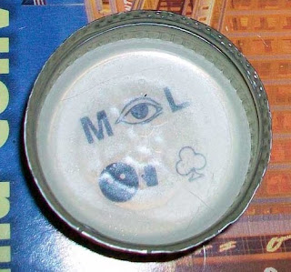 Mickey's Beer Cap Puzzle Answer Board: Mickeys Beer Cap Puzzle 45: M