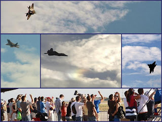 Collage of Airshow at Randolph Air Force Base, TX