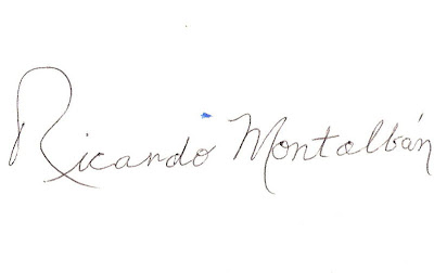 Rob the Autograph Geek: Ricardo Montalban