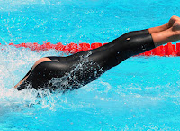  Ricky Berens Swimsuit malfunction muscle swimmer naked back ass butt