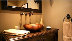Home Decor Budgetista: Design Inspiration - Jeff Lewis Designs - Bathrooms