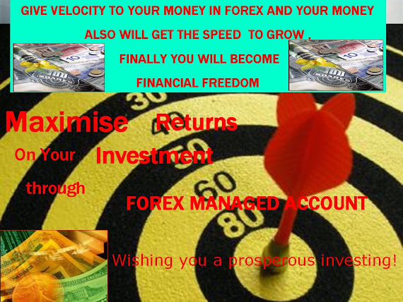 GIVE VELOCITY TO YOUR MONEY IN FOREX