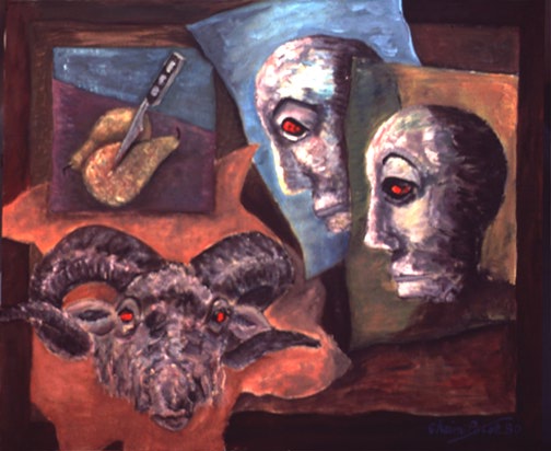 soul food vancouver: chaim potok | paintings