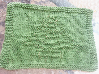 leaf-shaped knit coffee cozy. PDF pattern.