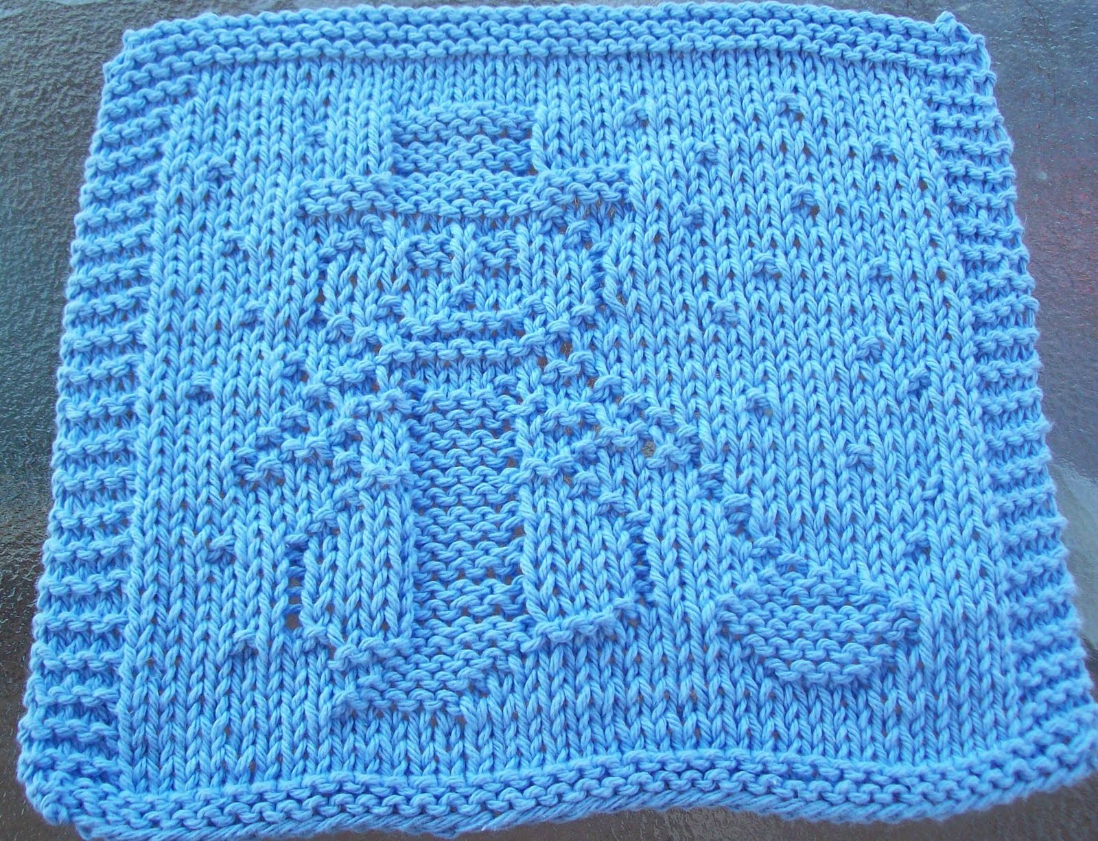 Dishcloth Pattern | The Knitting Yarn