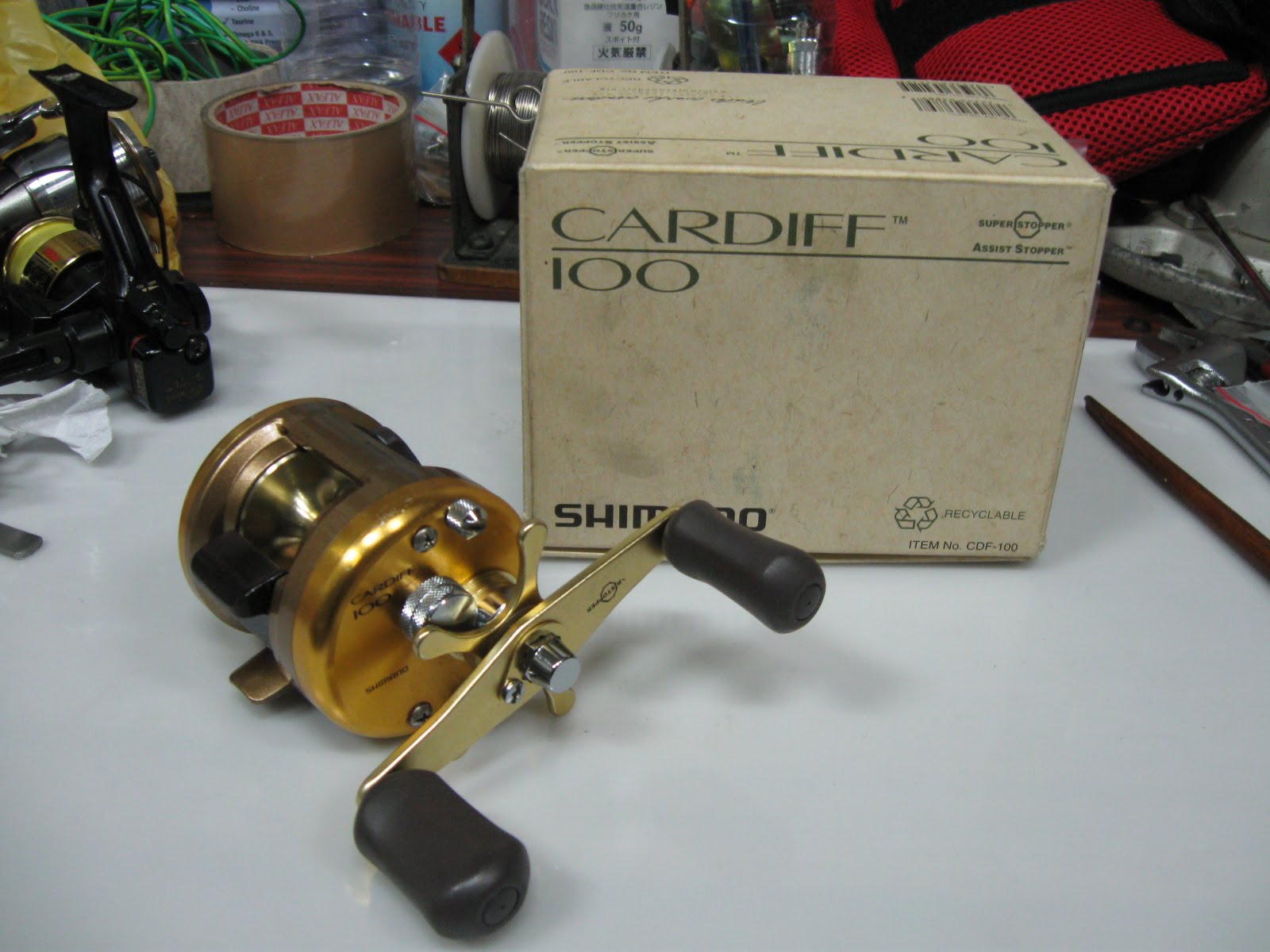 cardiff 100 ~ Xeno Reels Service And Repair