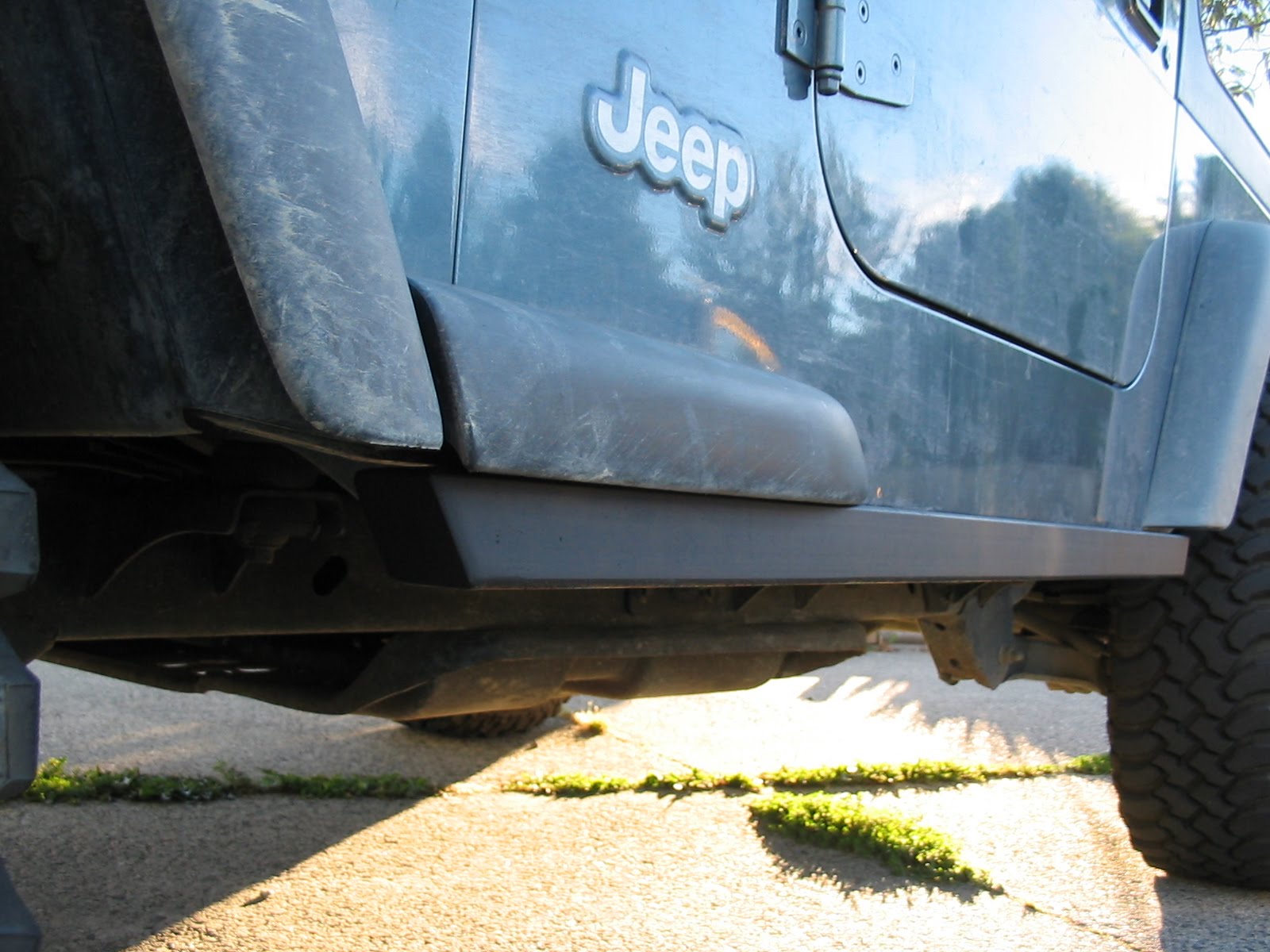 J1 Metal Fabrication TJ Rock Sliders