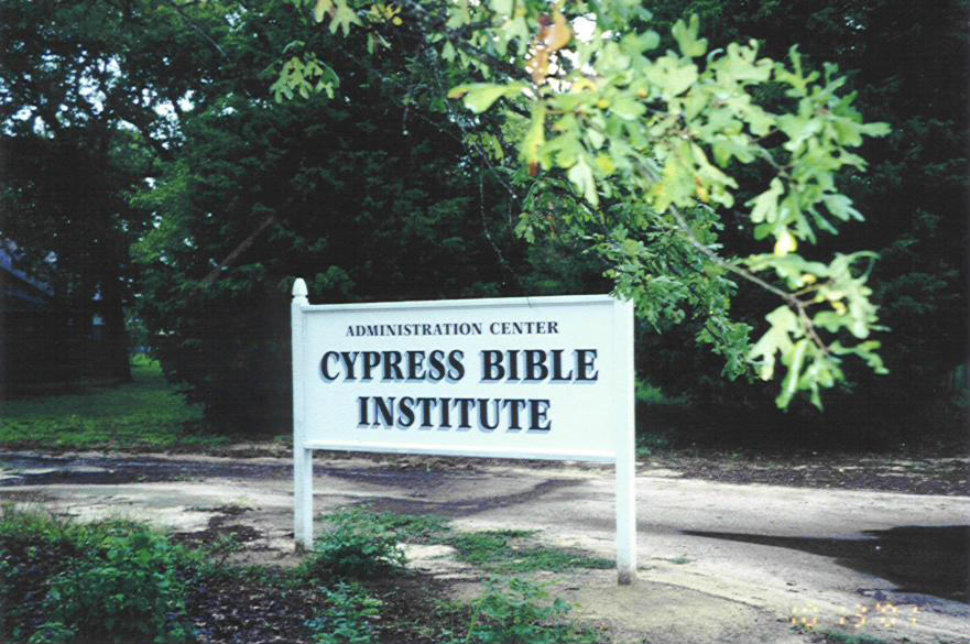 The Whited Sepulchre The Cypress Bible Institute