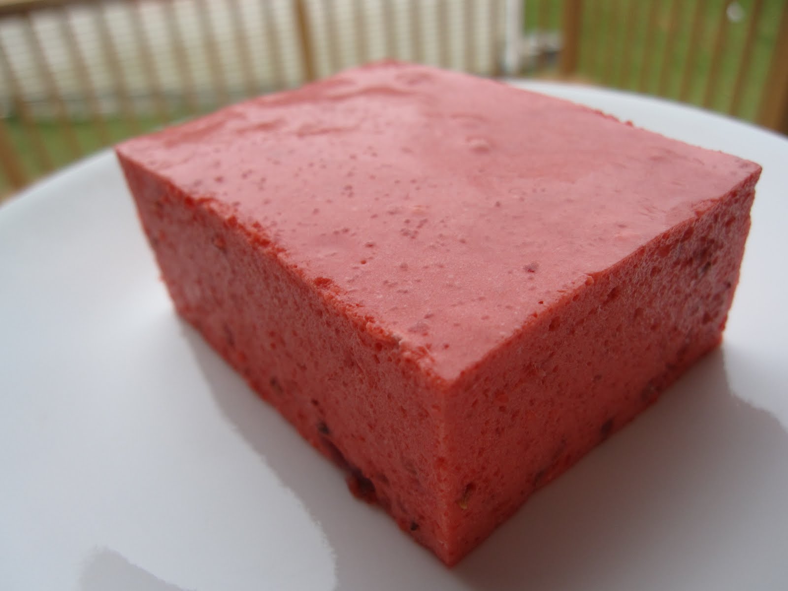 Fanksgiving Raspberry Jello Mold