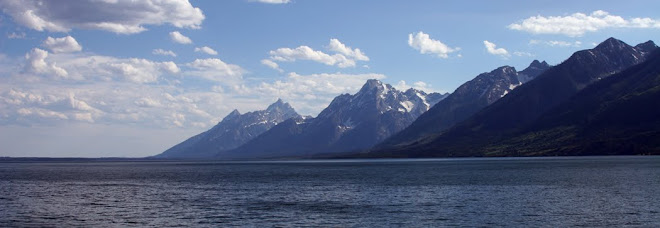 Grand Tetons Across Jackson Lake