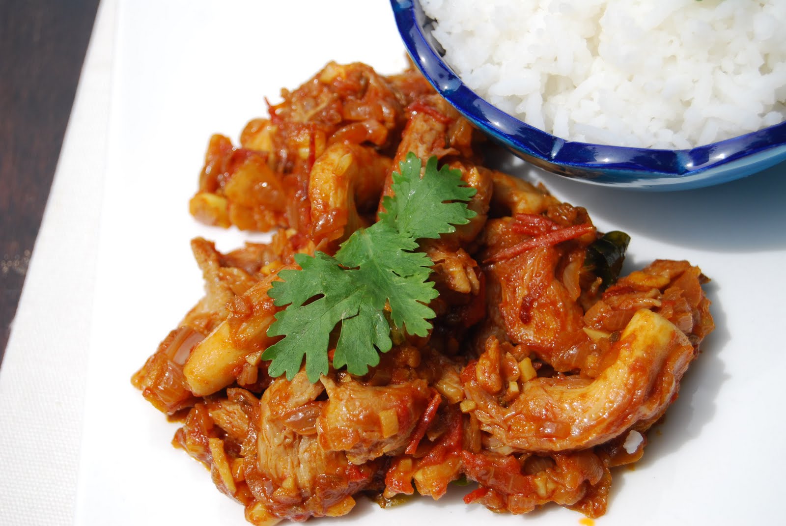 potpuree Oyster Mushroom Curry....