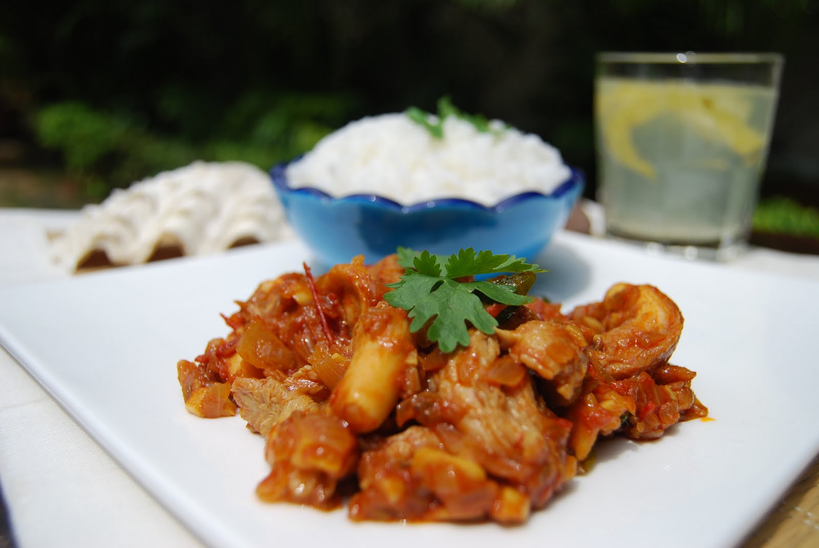 potpuree Oyster Mushroom Curry....