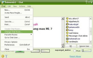 Ganti chat room