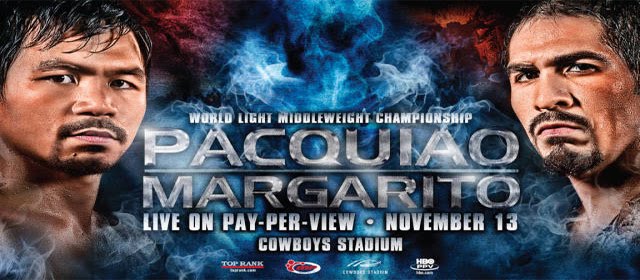 Margarito vs Pacquiao | Manny Pacquiao vs Antonio Margarito - Live Streaming