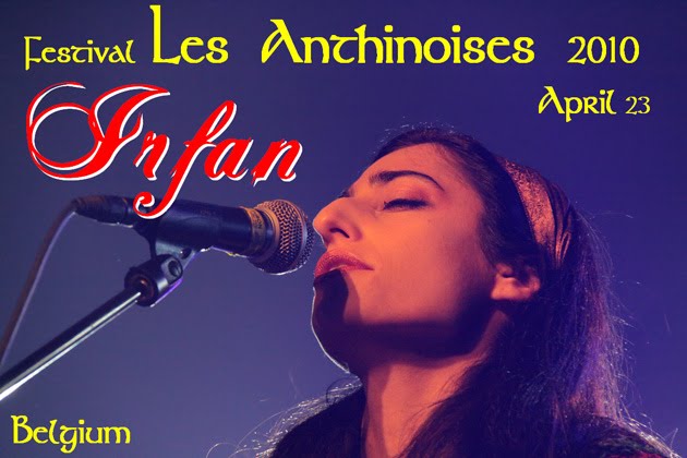 Irfan (23/04/10) at the festival "Les Anthinoises", Belgium.