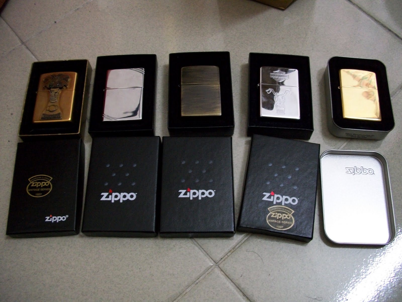 collectible items Unused Original Zippo Collection 1