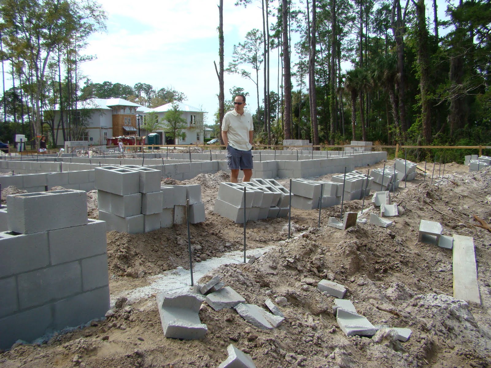 Dream Home Building a Foundation in Florida