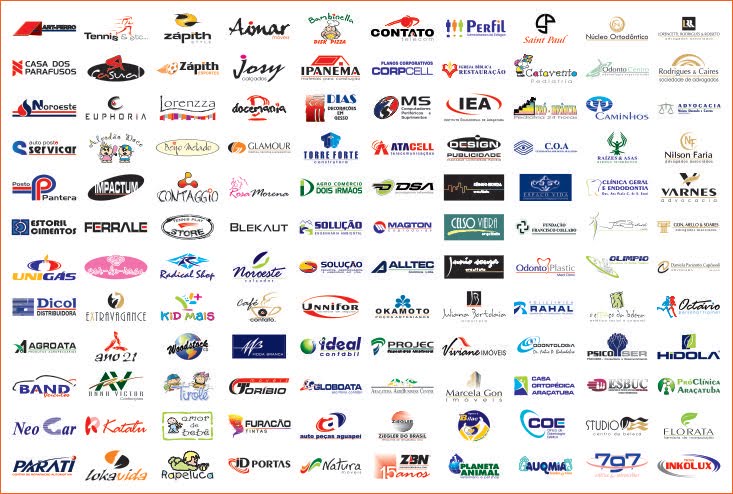 IDENTIDADE VISUAL ( ALGUMAS LOGOS )