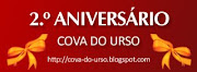 Selo do 2º.aniversário do blogue Cova do urso