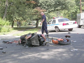 accident motorcycle fatal plainfield today saturday lies roadway wreckage