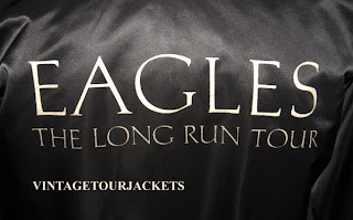 T-shirt Vintage Eagles – The Long Run 1979, Modèle Raglan, Taille L, Occasion Très Bon état