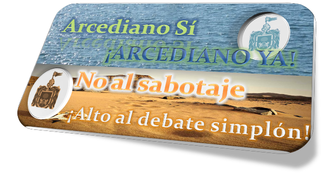 Arcediano sí, Arcediano ya, con bases