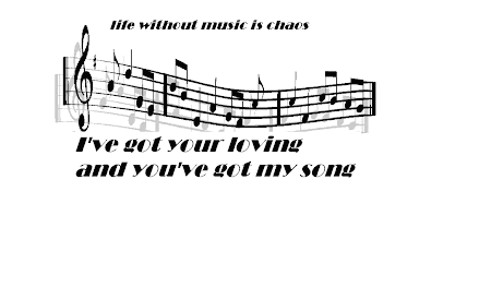 ♪ life without music is chaos ♪