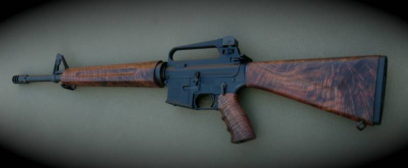 Gallery of ar15 wood furniture.