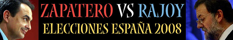 Zapatero contra Rajoy. Elecciones Generales 2008