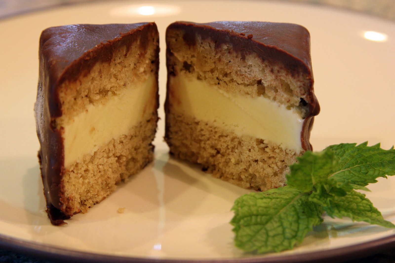 A Cooking Dad Ice Cream Petit Fours with Brown Butter Pound Cake