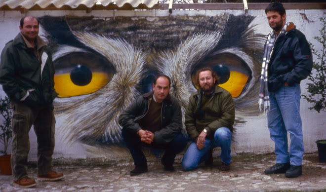 En GREFA con Joaquín Gutiérrez Acha y Ernesto Álvarez