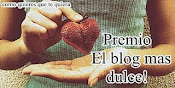 Premio Blog mas dulce