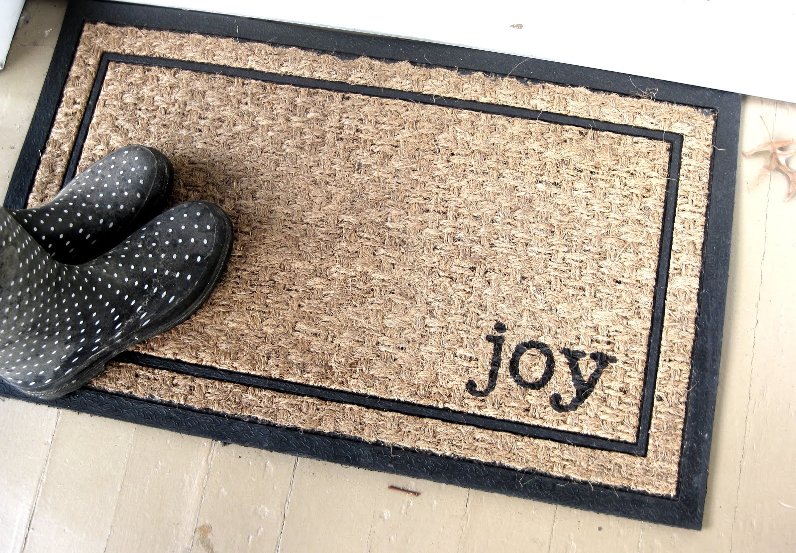 My *PINK* Life Simple Doormat Project