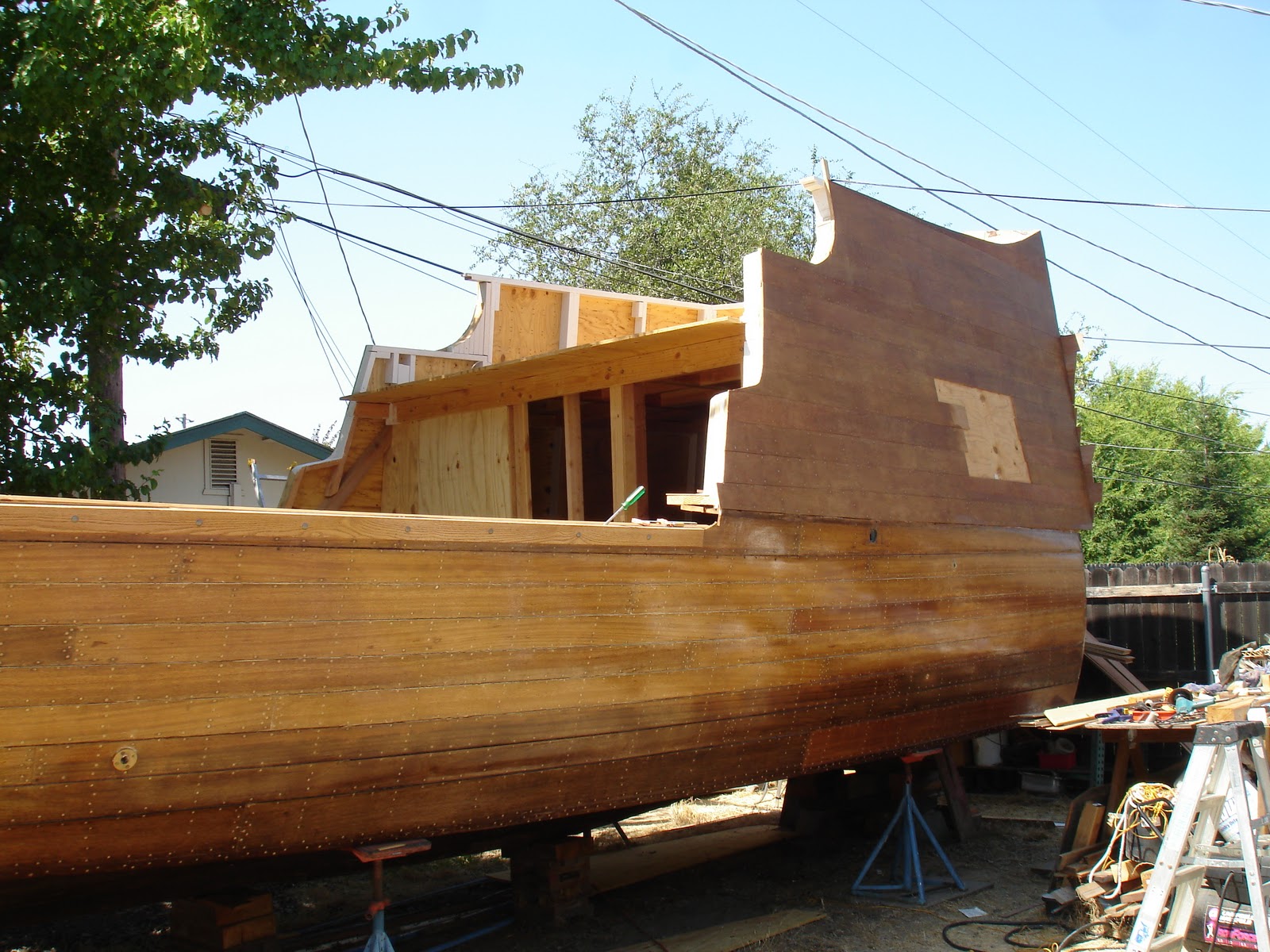 Pirate Ship Playhouse Project: #4 Pirate Ship Playhouse - Captains ...
