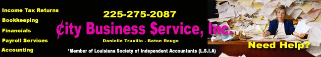 Local Tax Service Baton Rouge Accounting Professionals