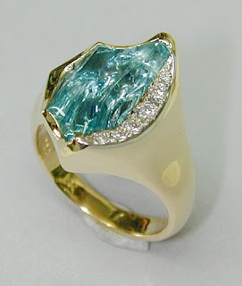 Hans Meevis' (not always) Jewelry Blog: Carved Aquamarine Ring and Anti ...