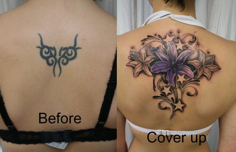 Tattoo Cover Up Advice Tattoo is a permanent mark on the body for life