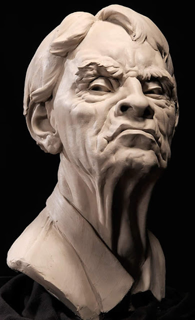 Escultura de argila por Philippe Faraut