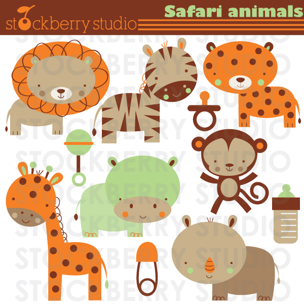 jungle baby clipart free - photo #45