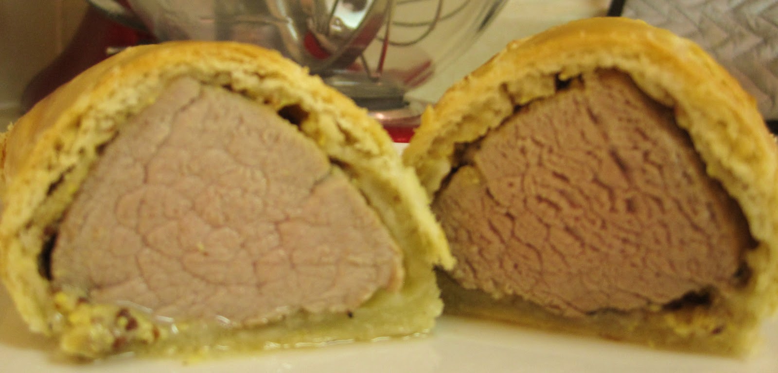 From my country home....This is it!! Pork Wellington with a Red wine