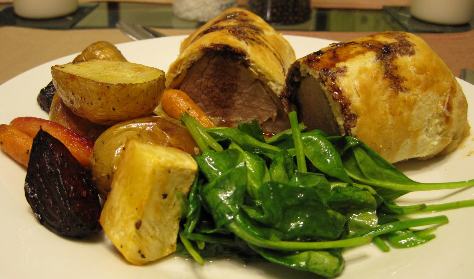 From my country home....This is it!! Pork Wellington with a Red wine