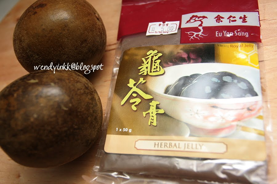 Table for 2.... or more Lohanguo Herbal Jelly