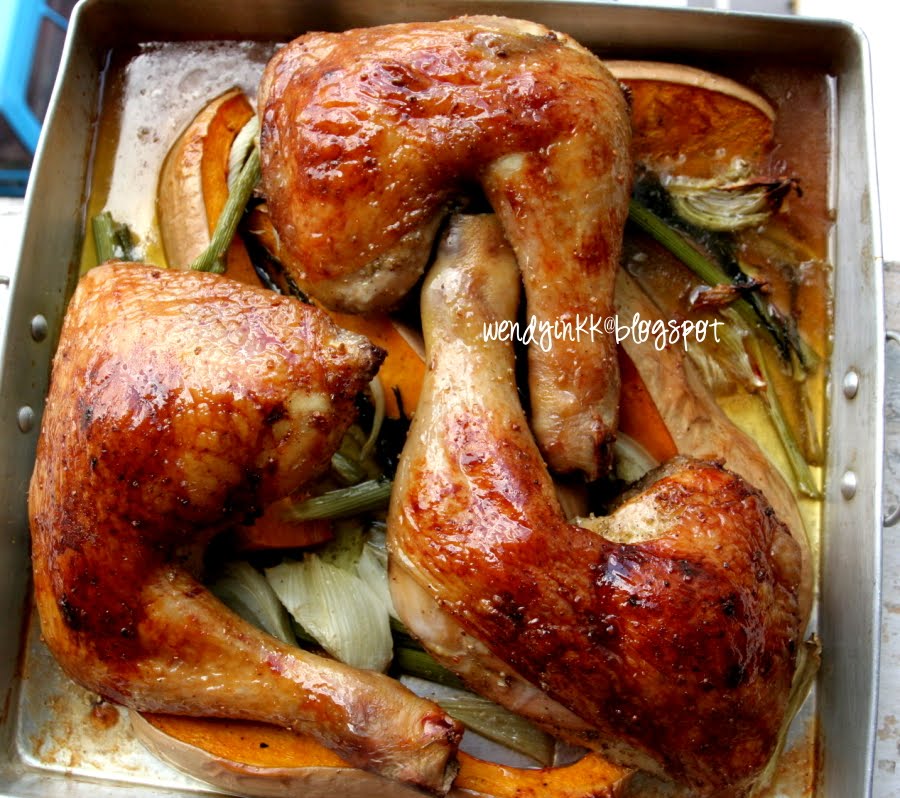 Table for 2.... or more Double Fennel Roasted Chicken