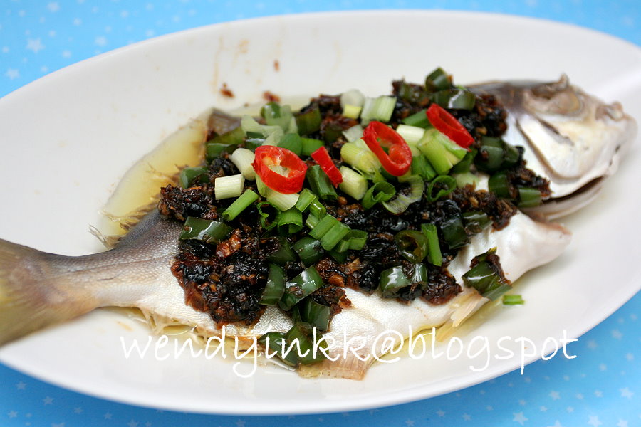 Table for 2.... or more Steamed Fish with Preserved Black Beans and
