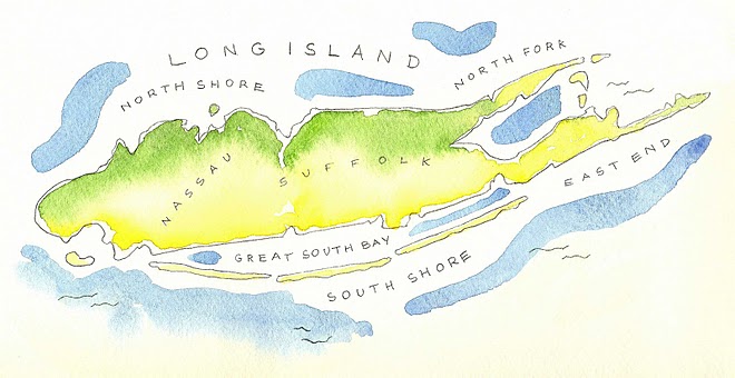 Long Island Watercolor by Anthony Faria