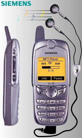 TECHNOLOGY INFORMATION: Siemens SL45, the first mobile phone with memory expansion and an MP3 player