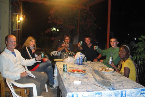 Drinks at Guesthouse in Tsumeb