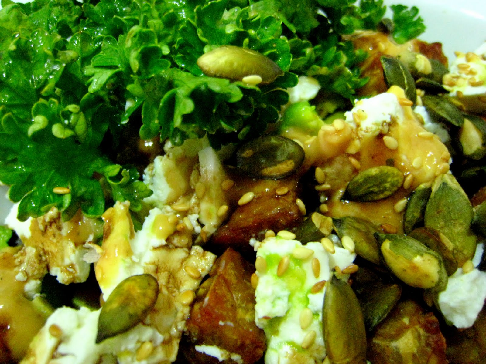 Vegetarian Gourmet by the Skinny Gourmand Avocado and Tempeh